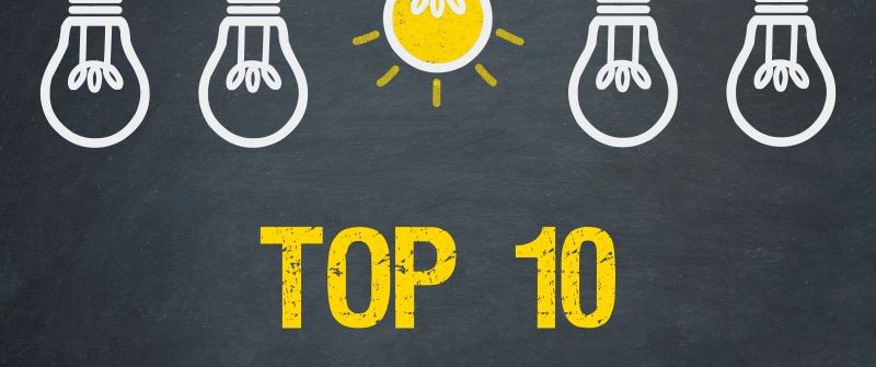 top 10 blogs eerste half 2020